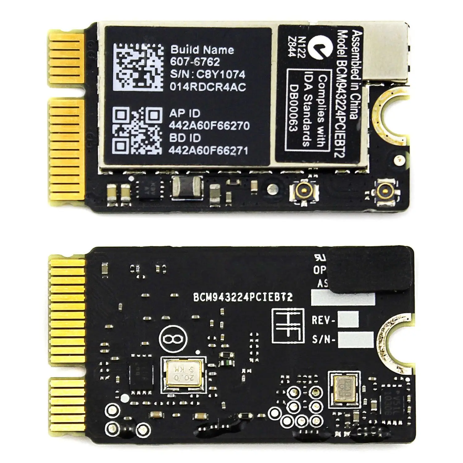 Wi-Fi Bluetooth Карта Аэропорта BCM943224PCIEBT2 для Apple MacBook Air 11 дюймов A1370 13 A1369 | Компьютеры и