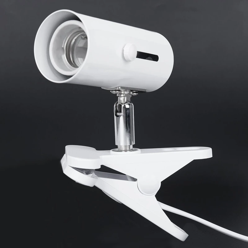 Nw-02 Reptiles Light With Clamp Ceramic Heat Emitter Support Infrared Lamp Bulb (EU Plug) | Habitat Lighting