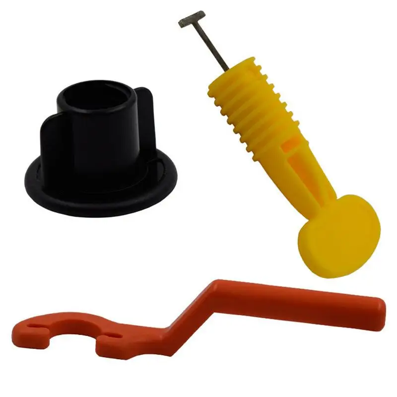 

Adeeing 50 pcs/set Flooring Wall Tile Leveling System Leveler Locator Spacers Plier Tile Leveling System Construction Tools