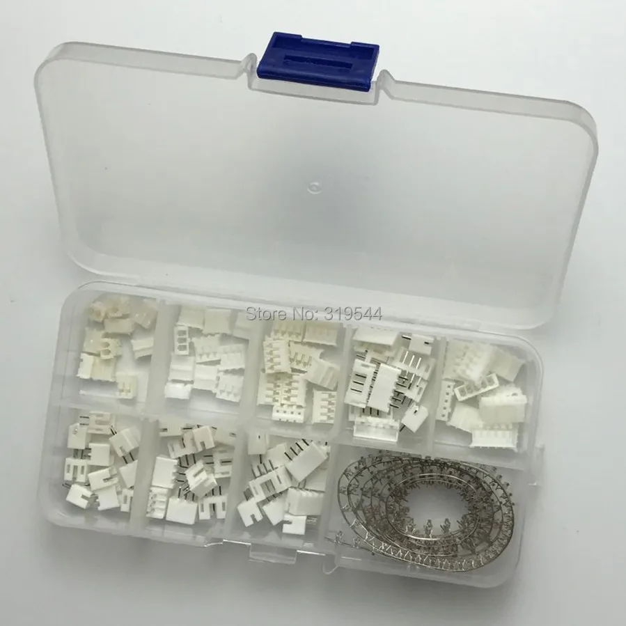 

230pcs/LOT PH2.0 2p 3p 4p 5 pin 2.0mm Pitch Terminal Kit / Housing / Pin Header JST Connector Wire Connectors Adaptor PH Kits