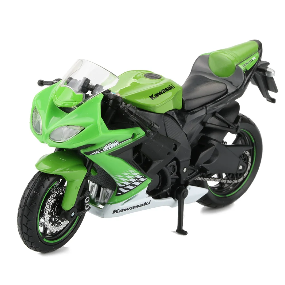 Maisto 1:18 сплава Мотор велосипед Модель игрушечный ниндзя ZX 10R мотоцикл модели