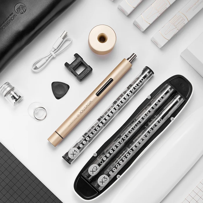 WOWSTICK 1 + прецизионный набор электрических отверток плоский/Крест/специальный/Torx/u