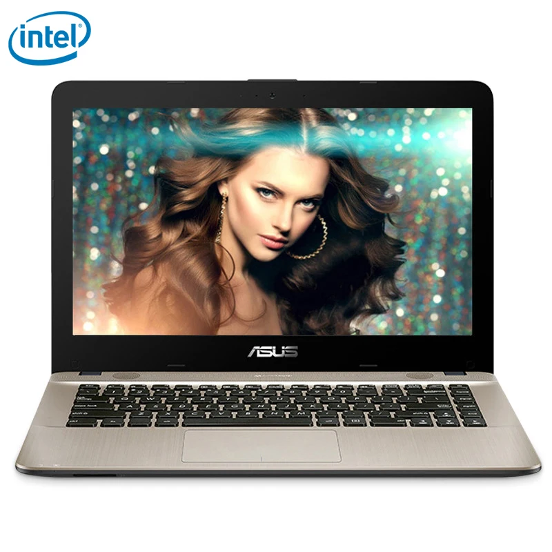 Ноутбук ASUS X441NA3350 14 0 дюймов Windows 10 китайская версия Intel Celeron N3350 двухъядерный 1 ГГц 4