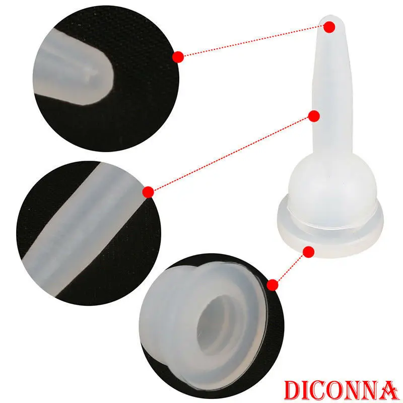 HOT 5 Pcs Pet Dog Puppy Cat Milk Nursing Care Feeding Drink Rubber Feeder Baby Pets Liquid Food Nipple Sets | Дом и сад