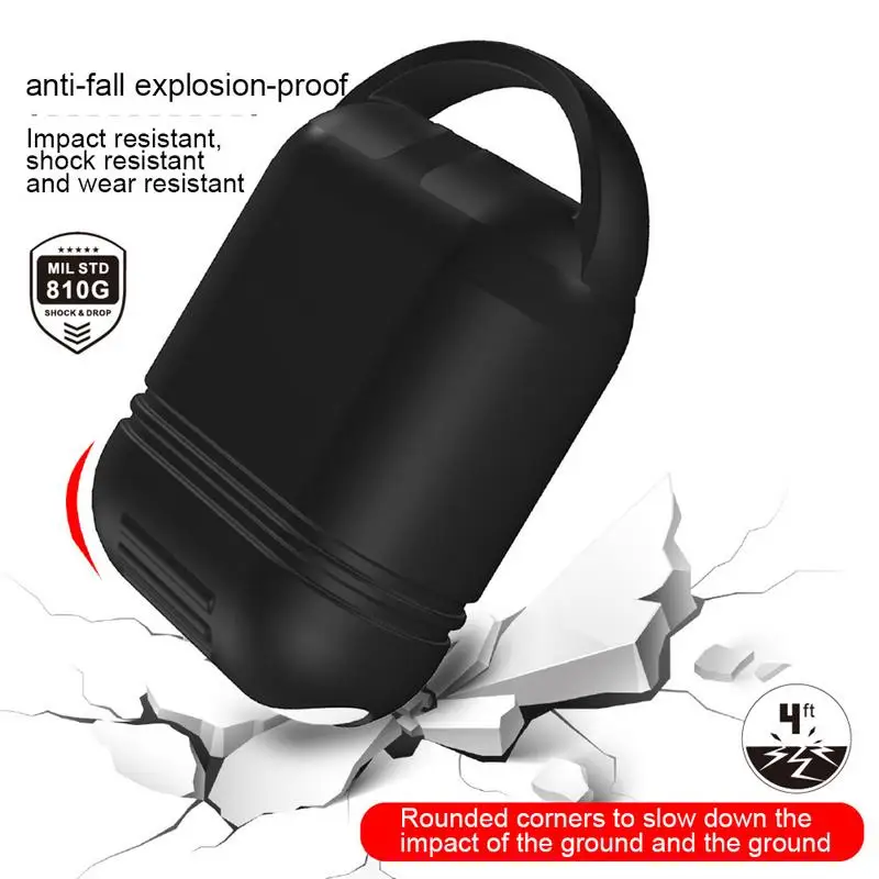 Case For Apple Bluetooth Headphones Waterproof Drop-proof Dust Belt Hook Reserved Charging Port Young Simple Black | Электроника