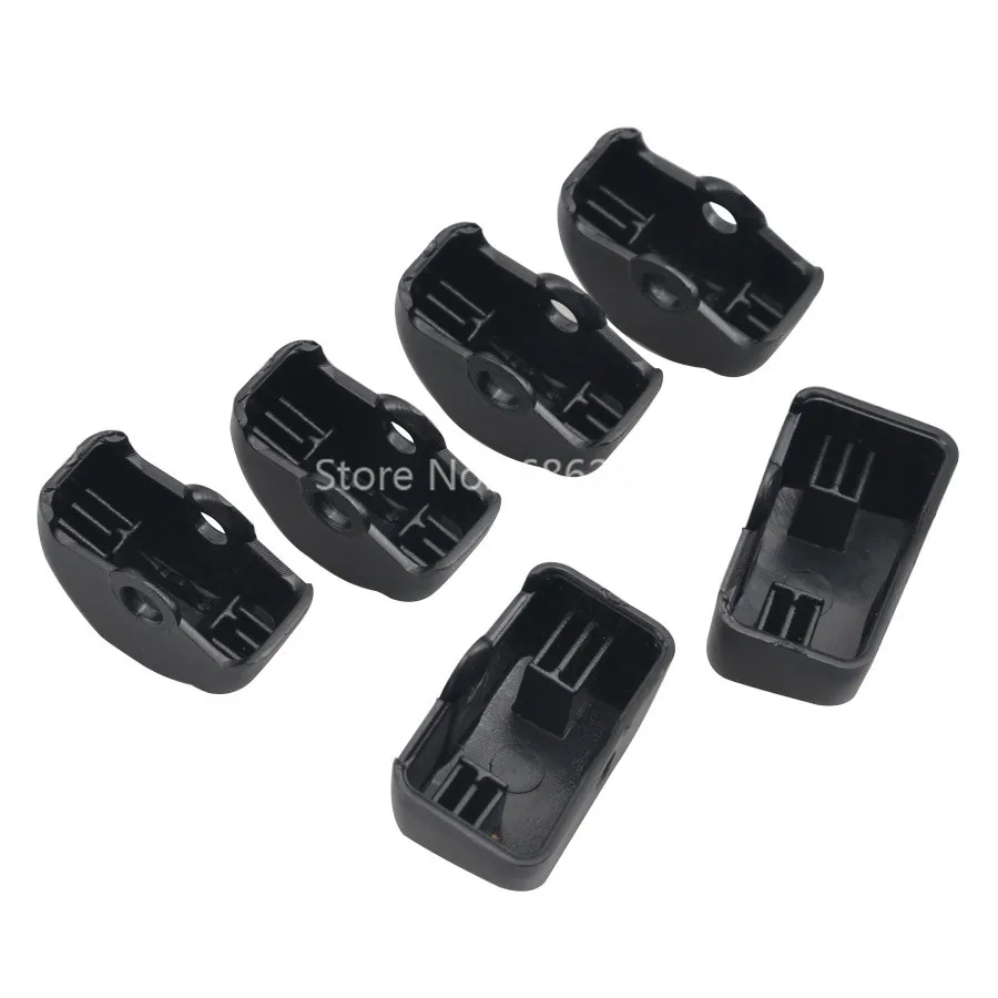 

6 Pcs ABS Black Hand Control Switch Housing Button Cover Cap Fits for Harley Fatboy Dyna Forty Eight Softail Sportster 1200 883