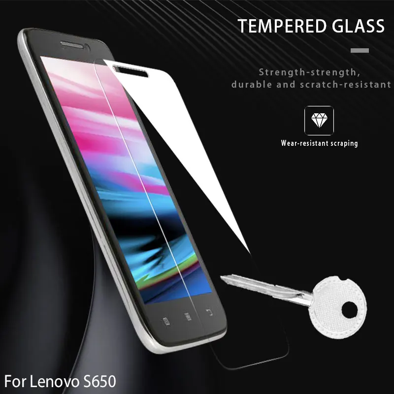 DyGod 4 7 дюймов для Lenovo S650 закаленное стекло Переднее защитная пленка 5 Vibe X3 Замена