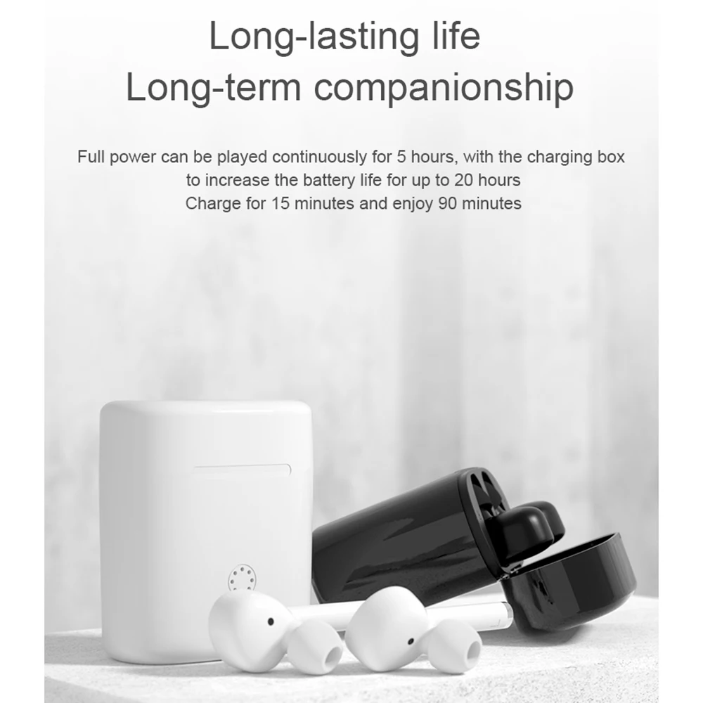 2019 Новинка TWS139 Bluetooth наушники бинауральные Touch True беспроводной 5 0 Музыкальная
