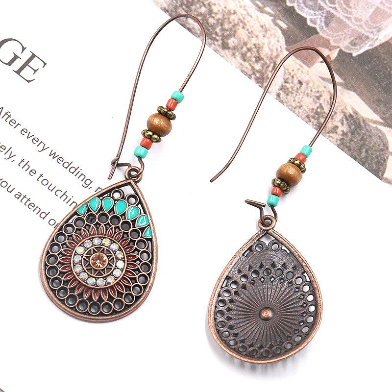 2020 Boho высокое качество индийские этнические ажурные серьги новые ювелирные