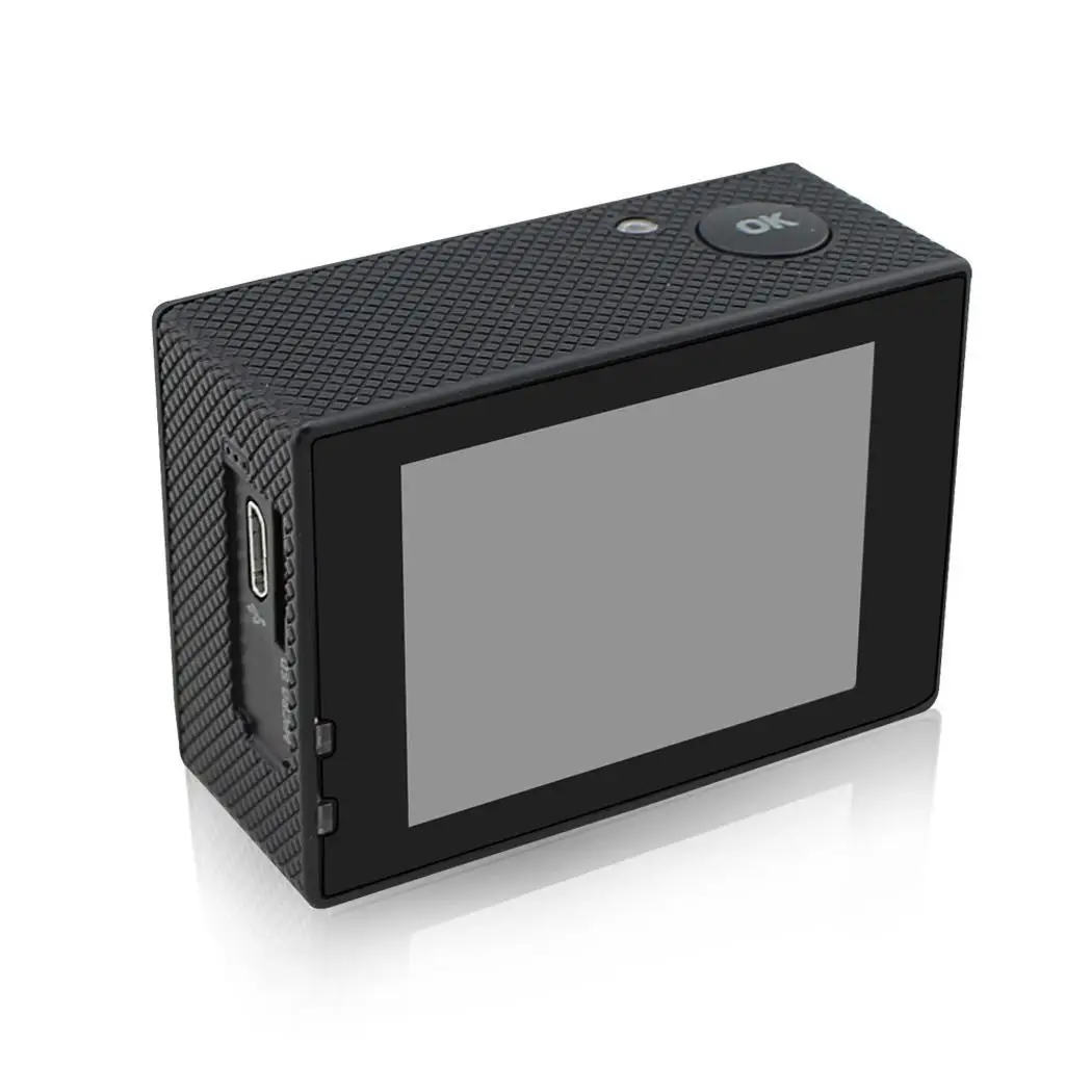 Экшн-камера 4K WiFi Подводная Водонепроницаемая TF 4G-32G Micro USB2.0 Спортивная видео 5 V/1A