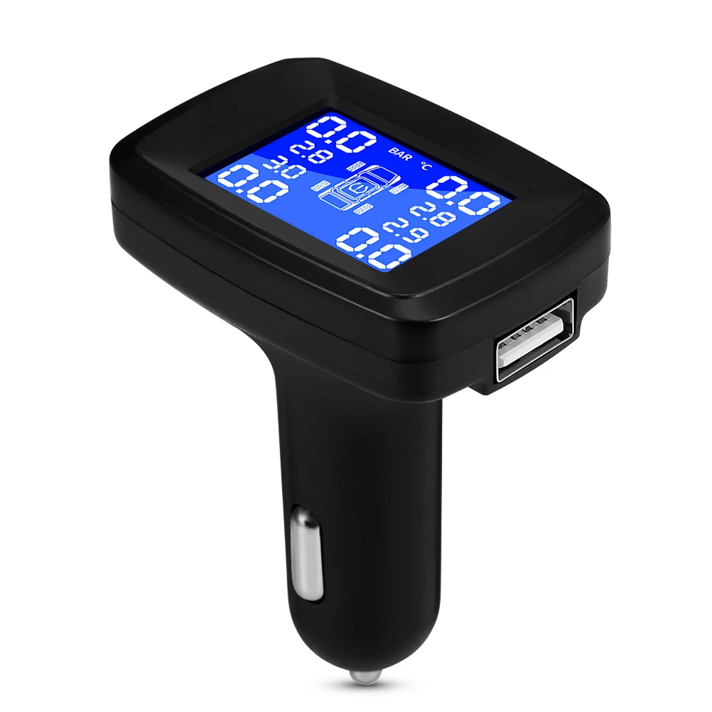 Умный автомобиль TPMS внутренние датчики DC5V в реальном времени система