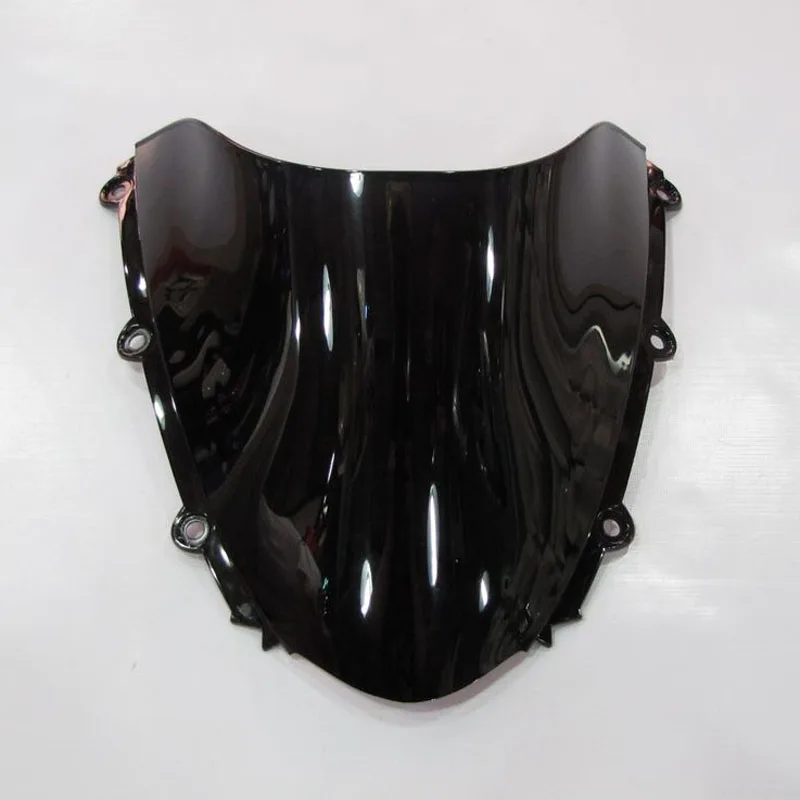 Лобовое стекло для 2004 2005 2006 2007 honda cbr1000rr cbr 1000 rr fireblade черный экран двойные пузырьки