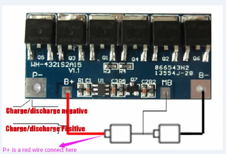 2S 15A lifepo4 6 4 V 18650 BMS PCM Защитная плата bms pcm для аккумуляторной батареи|bms pcm|protection