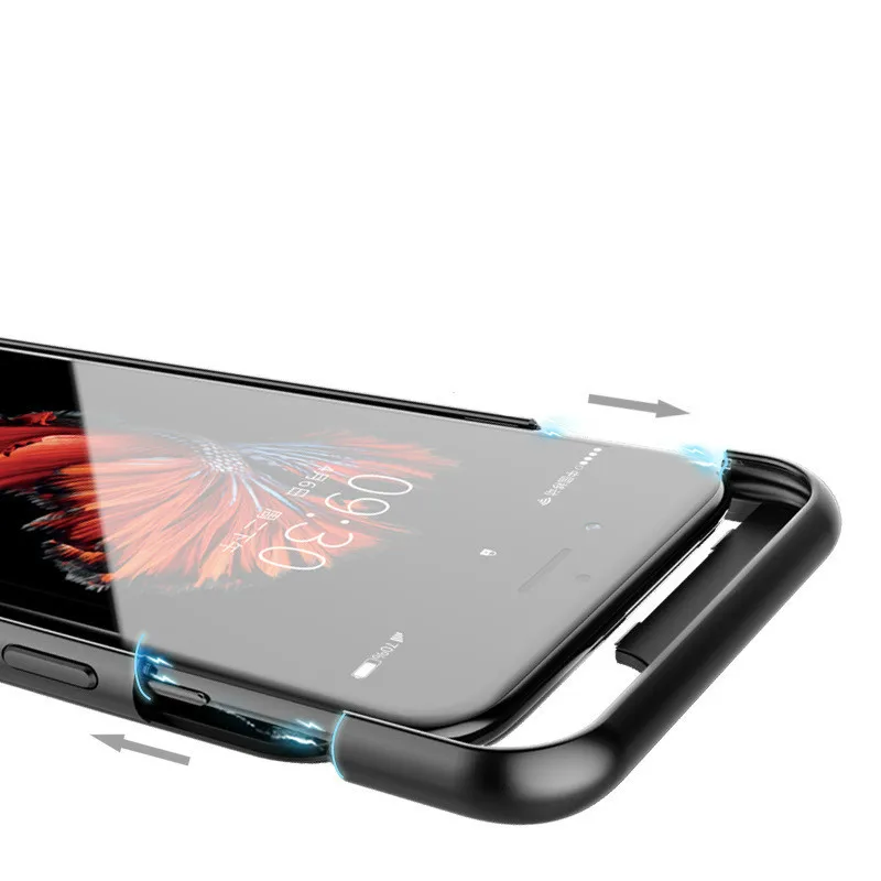 5500 мАч зарядное устройство чехол для iPhone 6 7 8 6s plus аккумулятора ультра тонкий