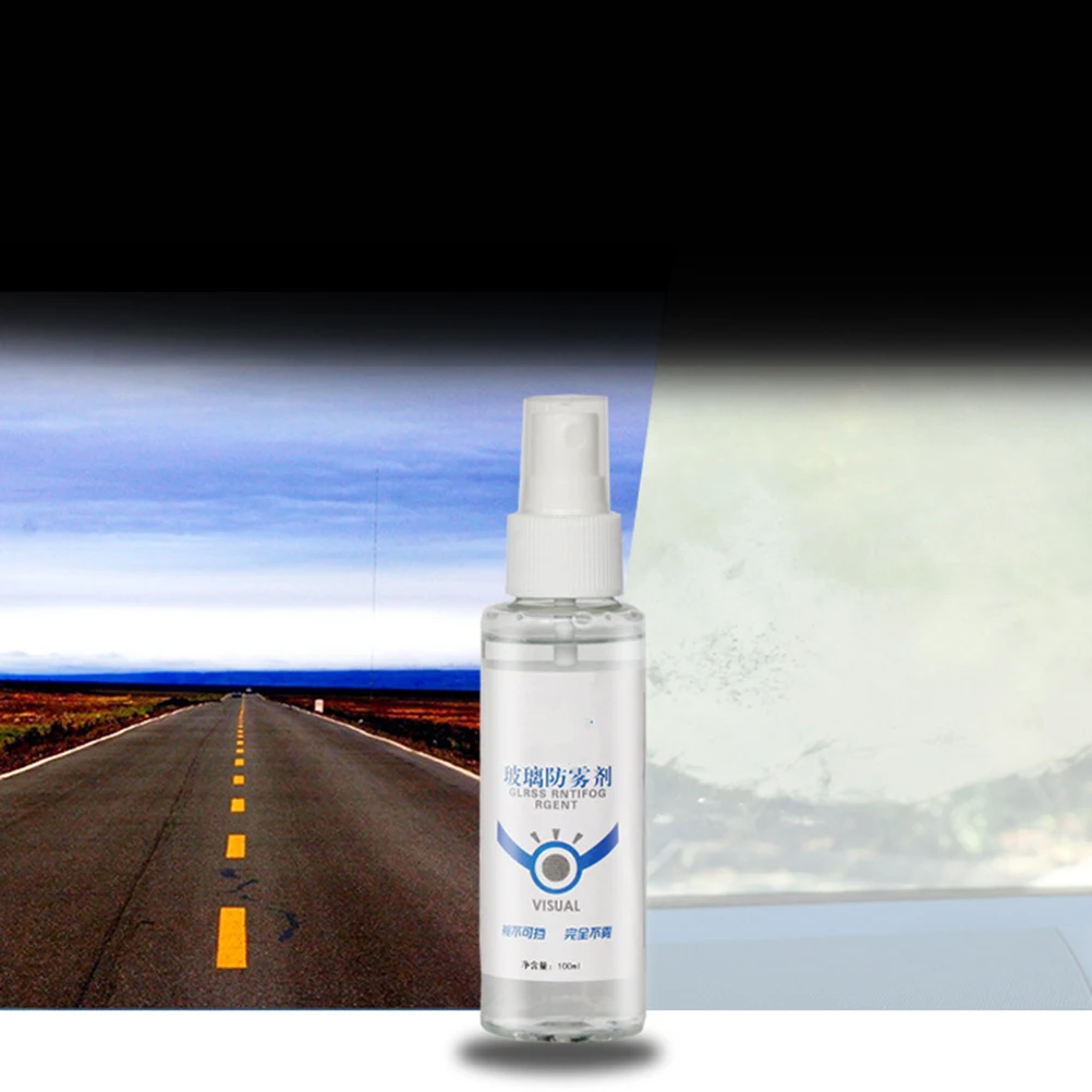 1 шт. 100 мл окна жидкость анти туман Анти спрей Стекло агент длительный для Ванная