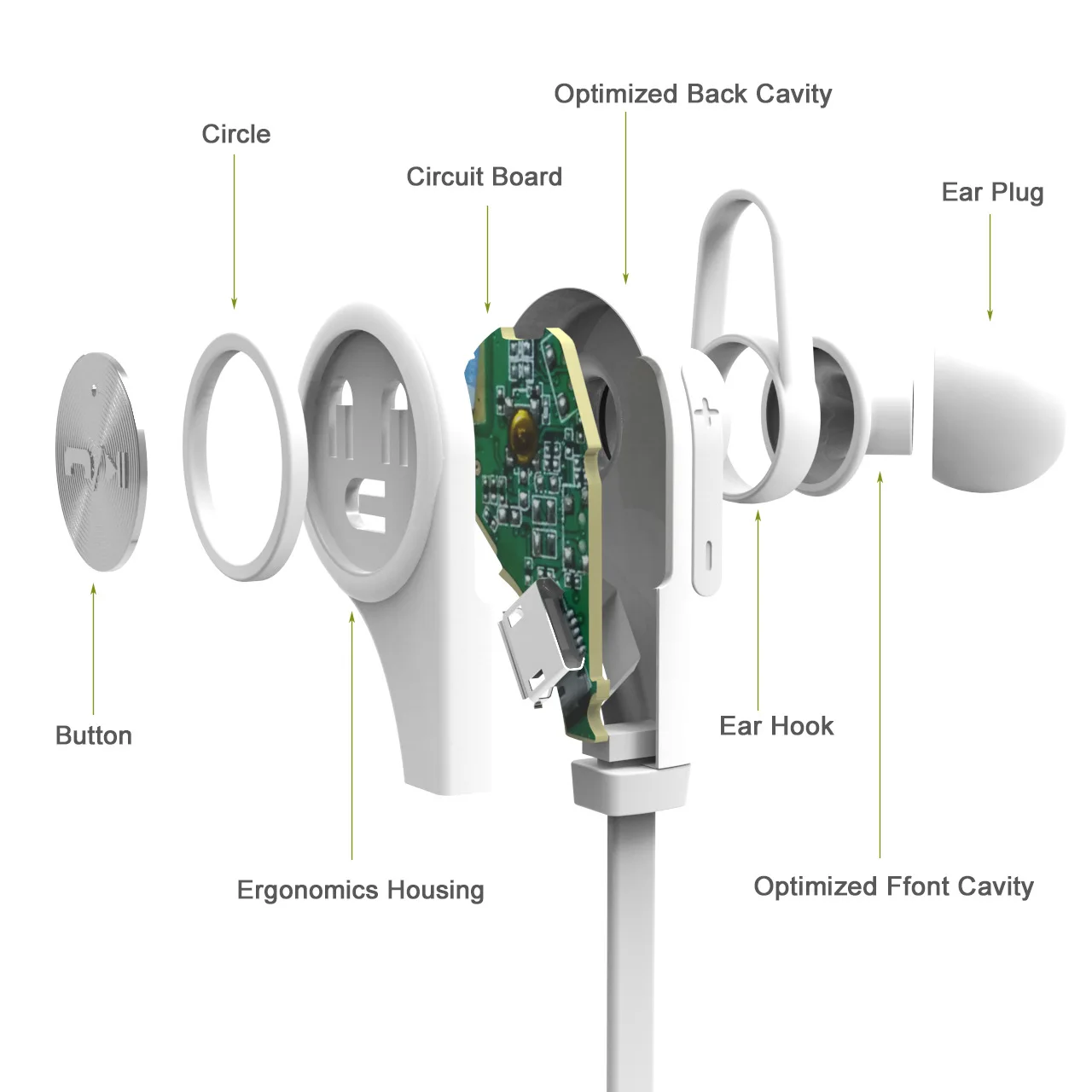 Новые спортивные bluetooth гарнитуры CSR4.1 Q9 Беспроводной вкладыши стерео наушники с