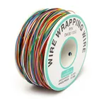 Оловянная медь, 250 м 8 проводов, цветная Изолированная PN, 30AWG, обертка для кабеля ping, катушка для материнской платы ноутбука