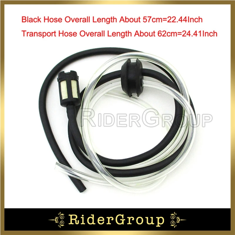 Minimoto газовый топливный фильтр линия труба шланг для 2 тактного 23cc 25cc 26cc 43cc 49cc
