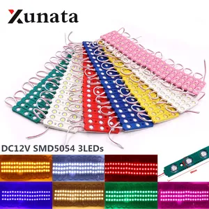 Супер яркий SMD 5054 светодиодный модуль, рекламный дизайн, высококачественный светодиодный модуль освещения, 3 светодиодный Ода, 12 В постоянного тока, 5 шт., 10 шт.