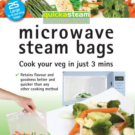 Toastabags 90 25 Large 3 6 Serving quickaпара микроволновка Паровая рукава для запекания упаковка