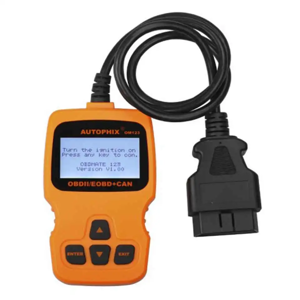 2021 автомобильный OBD2 сканер Autophix OM123 OBD EOBD CAN ручной анализатор двигателя OM 123