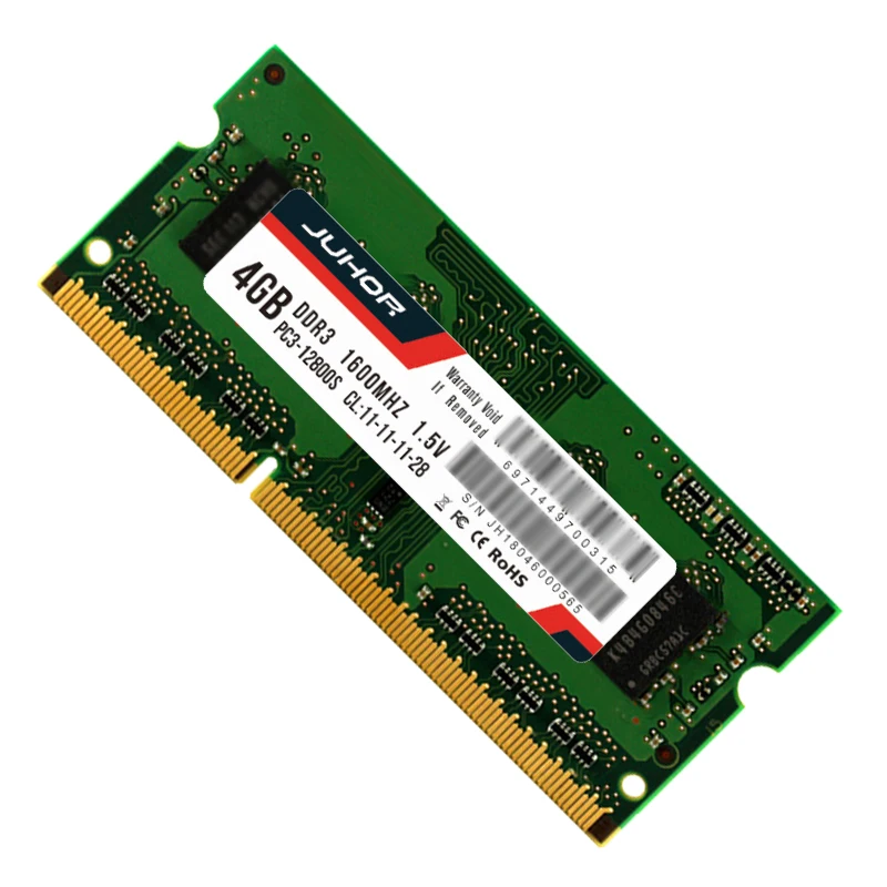 Juhor Ddr3 4G 1 5 V 204 Pin Ram память для ноутбука (1333 МГц) | Компьютеры и офис