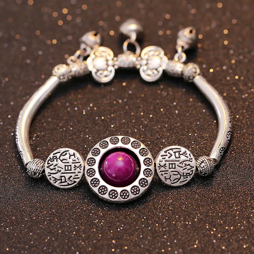 TDQUEEN амулеты Браслеты для женщин Wicca руны тибетские ювелирные изделия