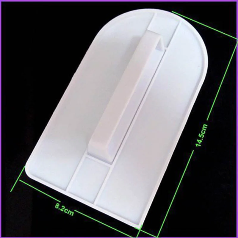 1 шт. пластиковый инструмент для разглаживания поверхностей торта гаджеты |