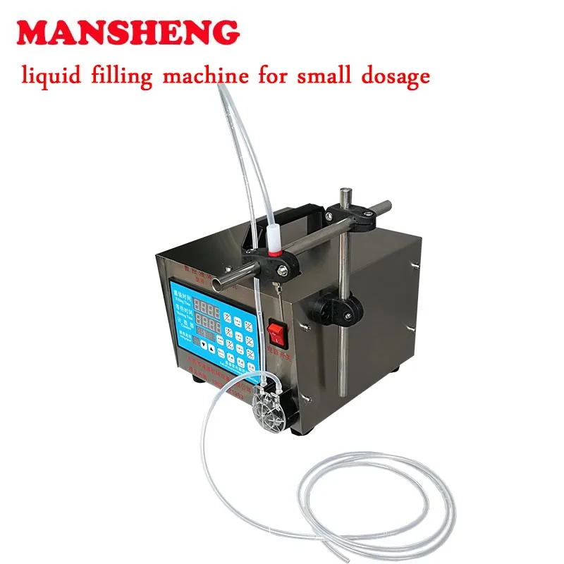 Машина для наполнения жидкостей электрическая маленькая дозировка жидкий