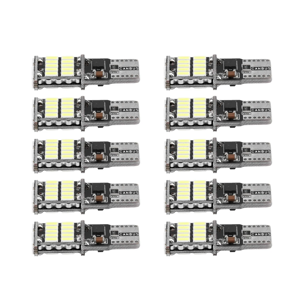 10 шт. автомобильные светодиодсветодиодный лампы T10 4014 26SMD|Сигнальная лампа| |