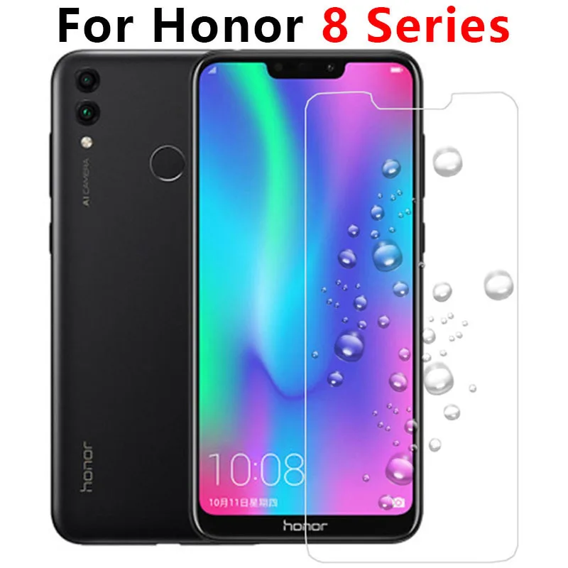 2.5D Защита экрана для Huawei Honor 8C Защитная пленка Play 8c 9H чехол из закаленного стекла