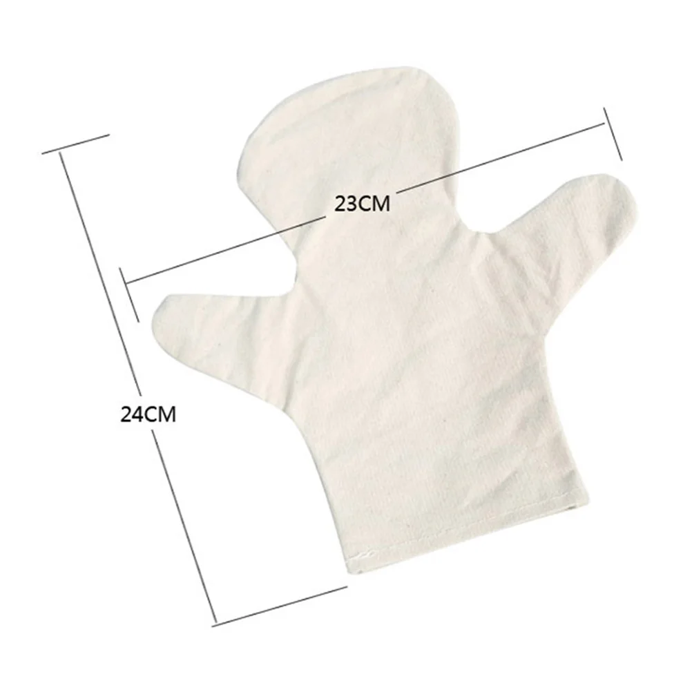 Детский садовый мультяшный Творческий самодельный набор из 2 белых холщовых