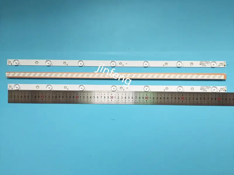 Новый комплект 10 шт./набор = 30 шт. 7 светодиодный (3V) 620 мм подсветка полосы для 32PFT4131