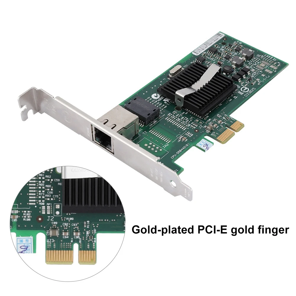 Сетевой адаптер PCI E Gigabit Ethernet сетевой 100/1000 Мбит/с для контроллера сетевого