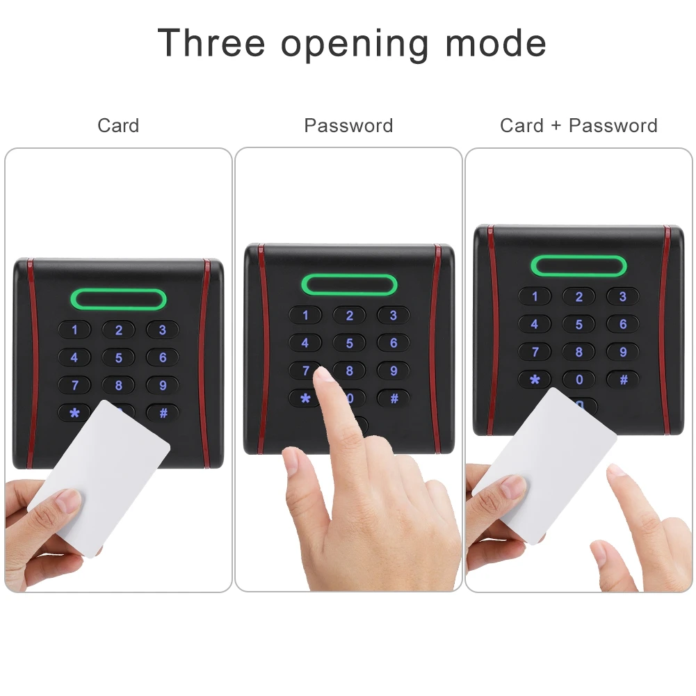 Новое прибытие Пароль RFID кард ридер дверь контроль доступа интерфейс wiegand