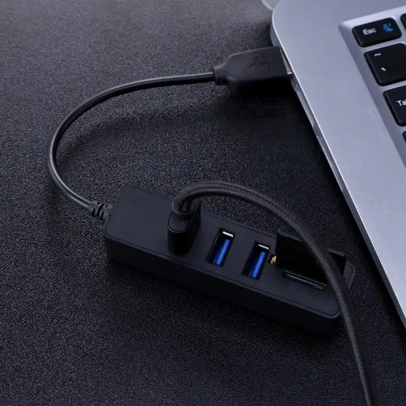 Высокое качество USB комбо 2 0 концентратор Высокоскоростной 3 порта разделитель