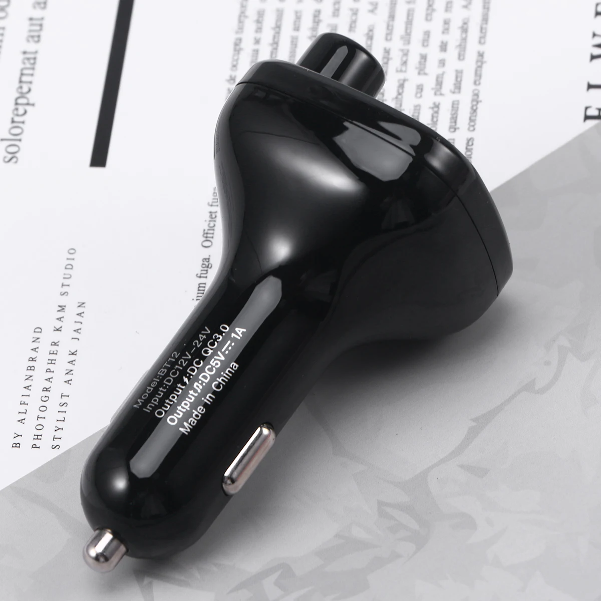 1 шт. Авто 12-24 В Handsfree FM Bluetooth музыкальный плеер 3.1A Макс Dual USB зарядное устройство