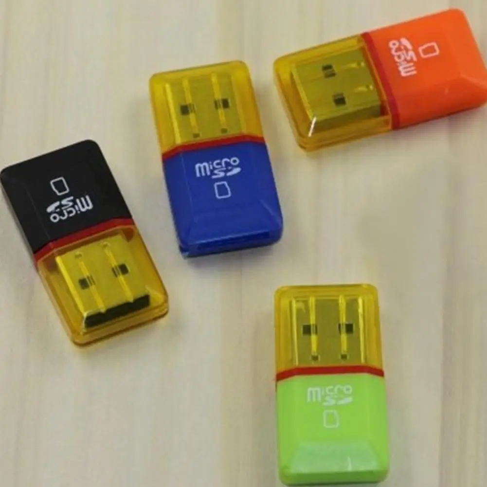 Новое поступление 2 шт USB 0 Мини Micro SD TF кардридер адаптер памяти T Flash