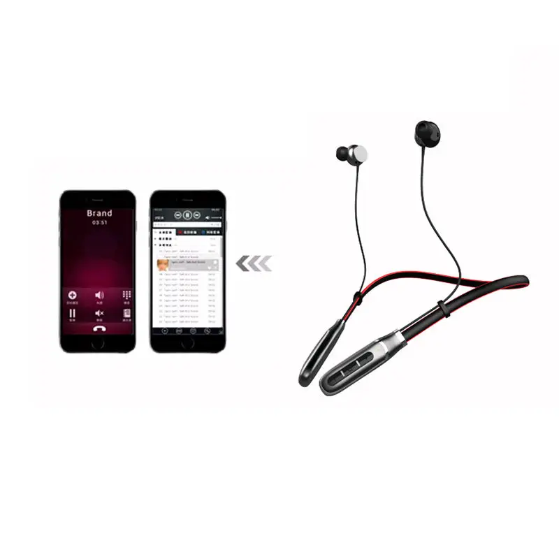 Bluetooth наушники спортивные Беспроводные с защитой от пота гарнитура бас