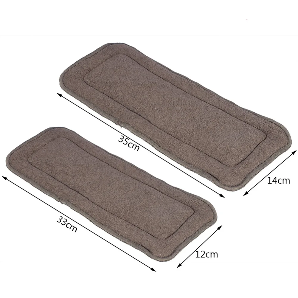 Многоразовая подкладка для подгузников вкладыш из моющегося бамбукового угля 5