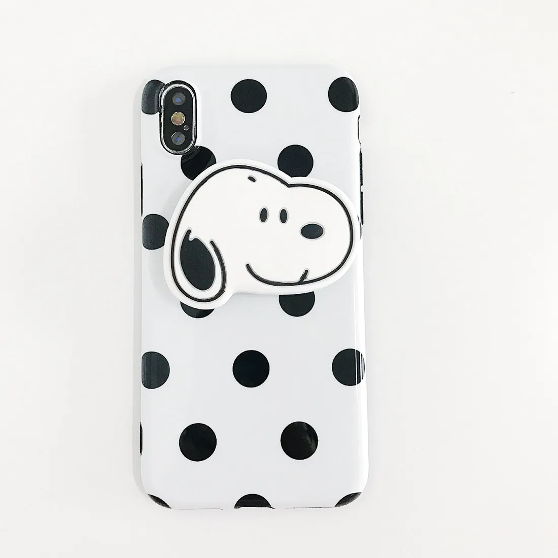 Мода волна точка круглая скатерть чехол для iPhone Xs MAX Xr X 6 6s 7 8 плюс мягкий