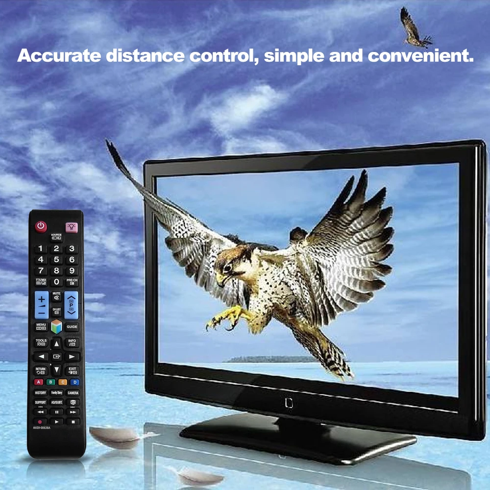 Пульт дистанционного управления для Samsung HDTV LED Smart Digital TV черный | Электроника