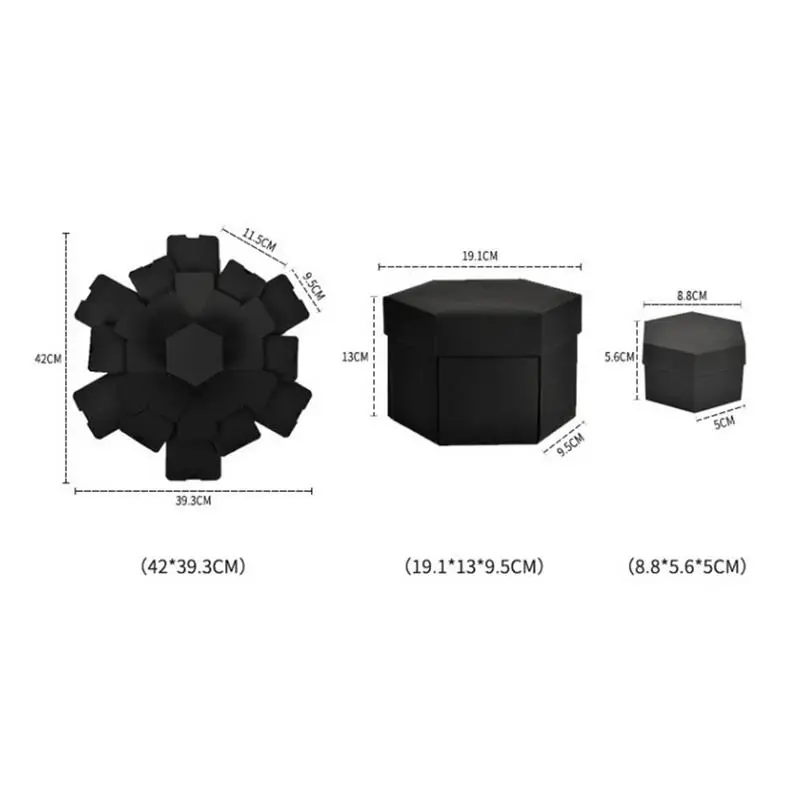 Инновационная Взрывная коробка DIY ручной работы фотоальбом на День святого