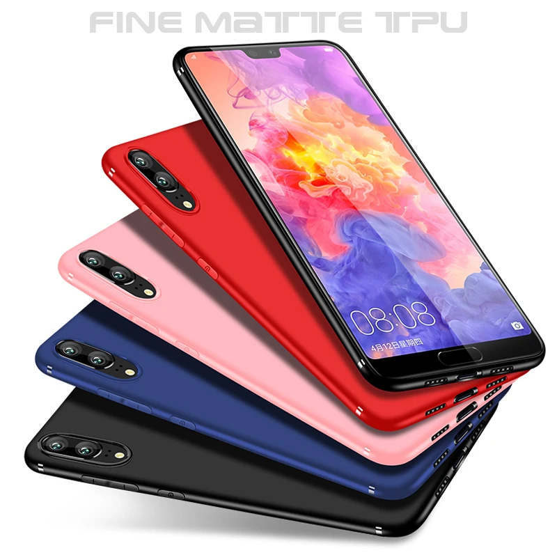 Чехол конфетного цвета для huawei P20 Lite чехол Pro P10 30 мягкие Матовые чехлы из ТПУ