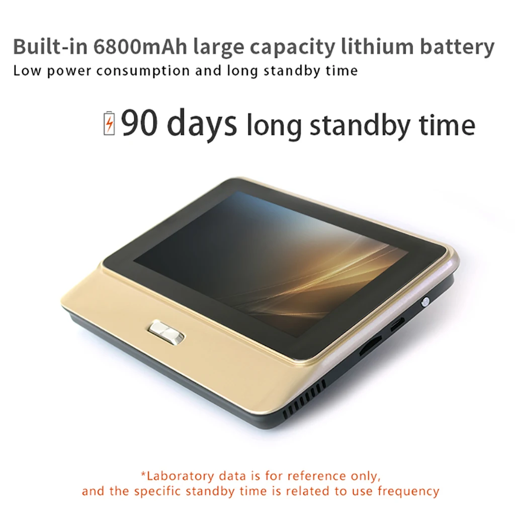 5 дюймовый дверной звонок цифровой глазок беспроводная камера Wifi видео ИК ночное