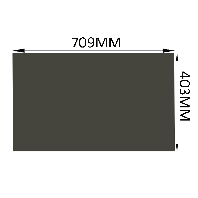 10 шт./лот Новый 32-дюймовый 0-градусный матовый 715 мм * 403 мм монитор ЖК светодиодный поляризационный пленочный лист для Samsung TFT LCD LED TV