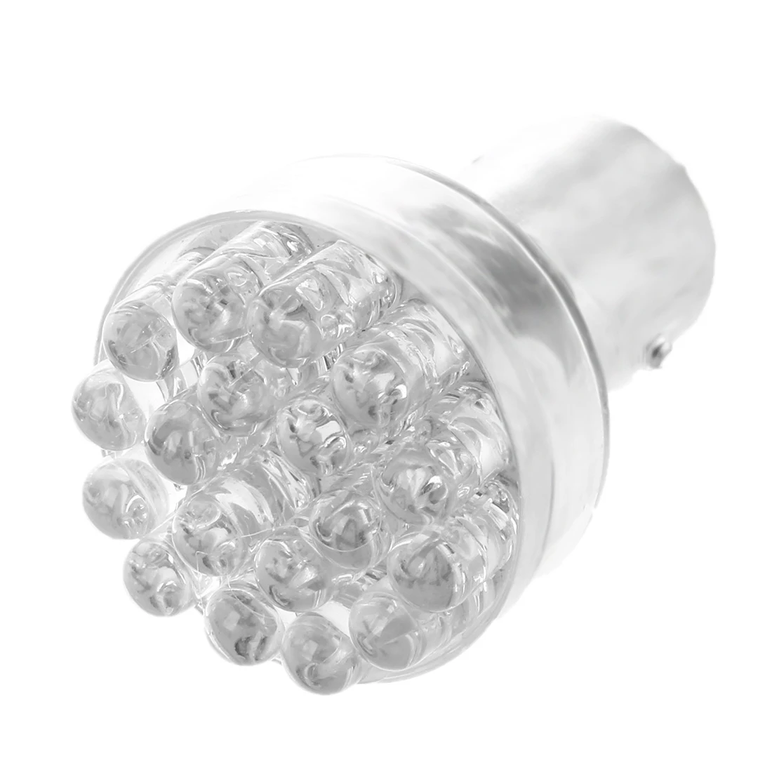 Одна пара 1157 Белый 24 LED свет (2 лампы) ba15d/12 V указатель поворота угловой стоп сигнал