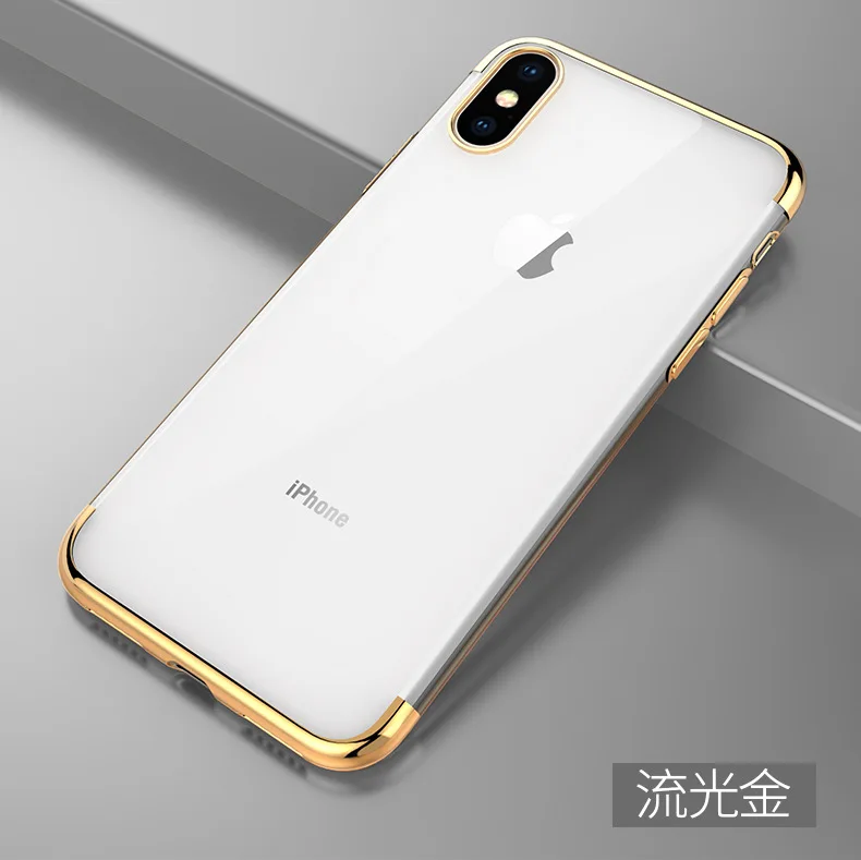 YY Чехол для мобильного телефона iphone 6 7 8 PLUS Мягкий силиконовый защитный чехол Apple XS
