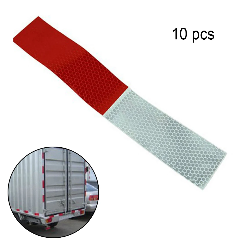 

10PCS Auto Car Reflective Stickers Warning Strip Car Reflective Sticks Night Driving Safety Stickers for Sale