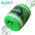 Мужской мастурбатор IKOKY, интимные игрушки для мужчин, двухканальный минет, искусственная вагина, товары для взрослых, эротические секс-игрушки